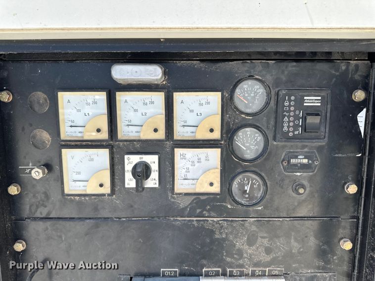 image for item OI9070 2004 Atlas Copco QAS 58JD generator