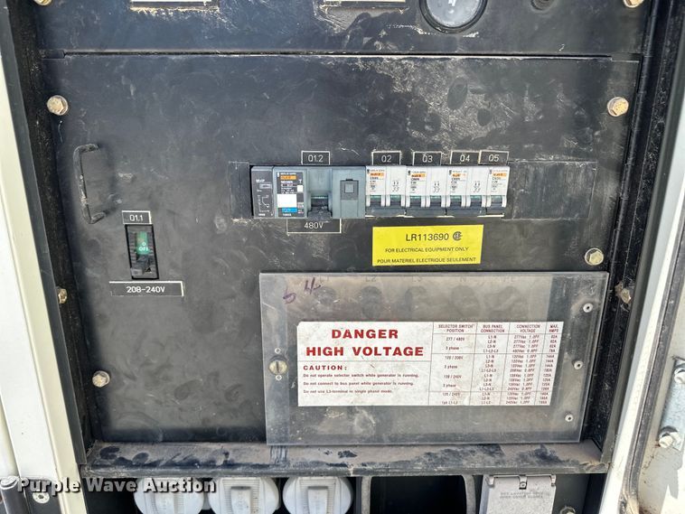 image for item OI9070 2004 Atlas Copco QAS 58JD generator