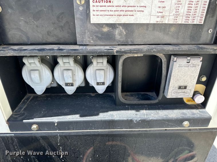 image for item OI9070 2004 Atlas Copco QAS 58JD generator