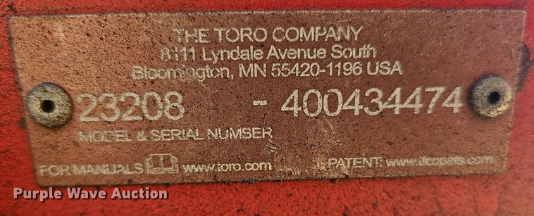 image for item OK9870 Toro STX-26 stump grinder