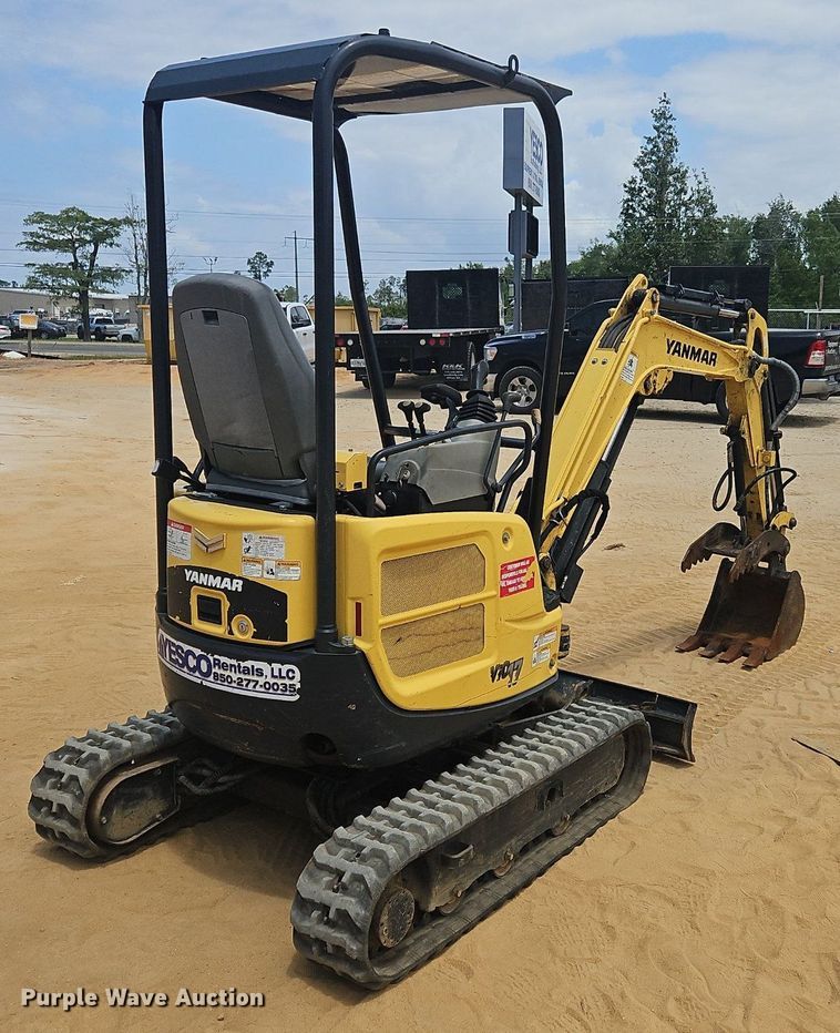 image for item OK9871 2017 Yanmar  VIO17-A mini excavator
