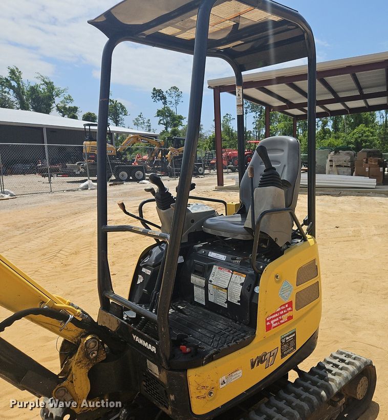 image for item OK9871 2017 Yanmar  VIO17-A mini excavator