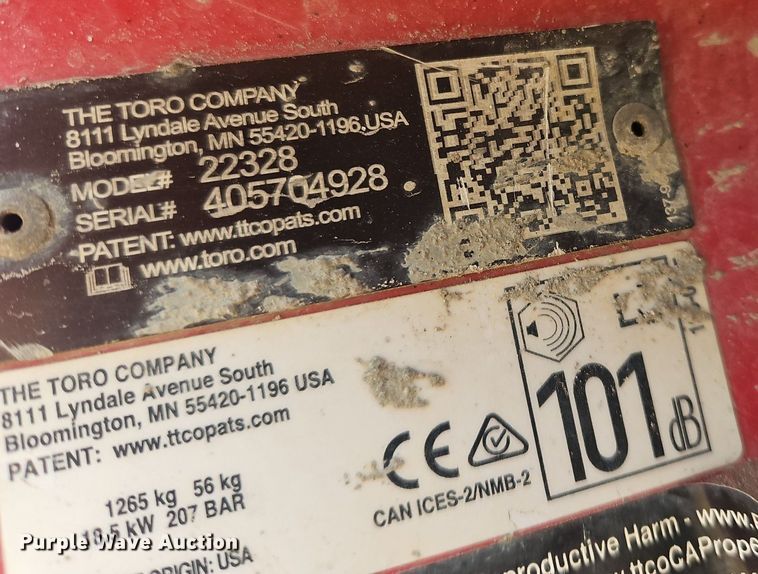 image for item OK9872 2020 Toro Dingo TX 1000 compact utility loader