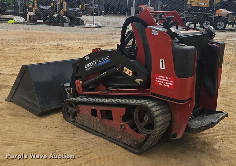 image for item OK9873 2018 Toro Dingo TX 1000 compact utility loader