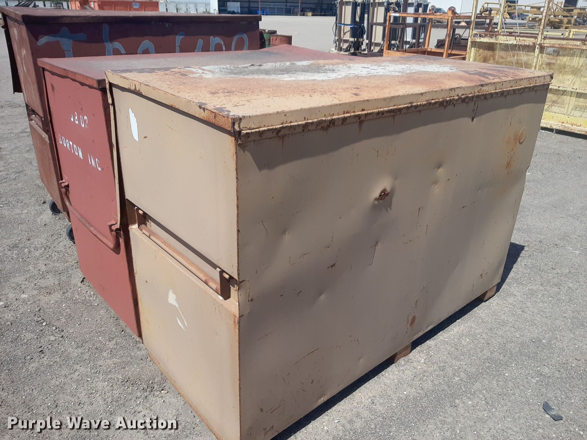 (3) toolboxes in Wichita, KS Item DP2797 for sale Purple Wave