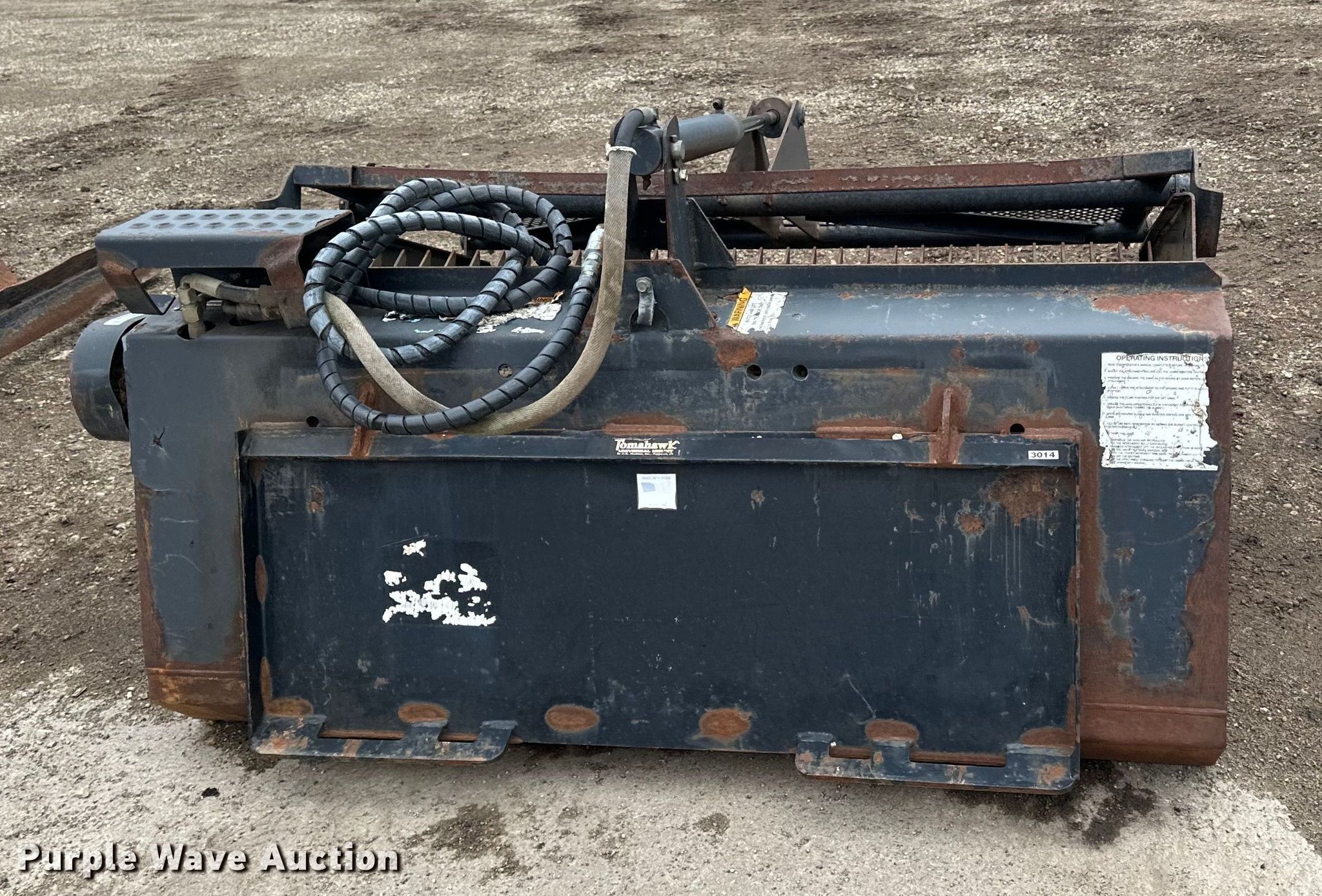 Kem Enterprises Rockhound 60A skid steer landscape rake in Kasson, MN