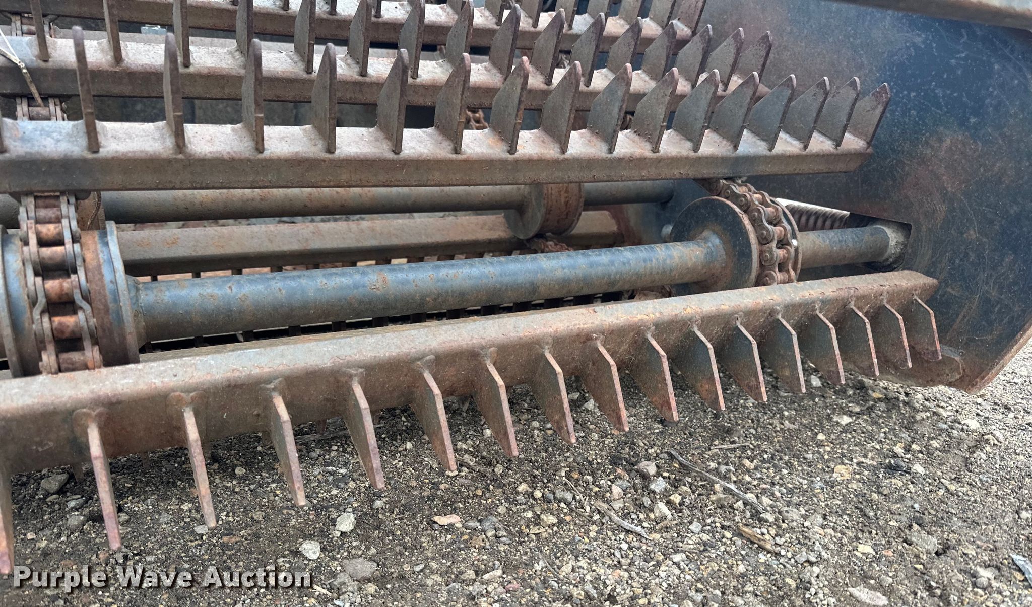 Kem Enterprises Rockhound 60A skid steer landscape rake in Kasson, MN