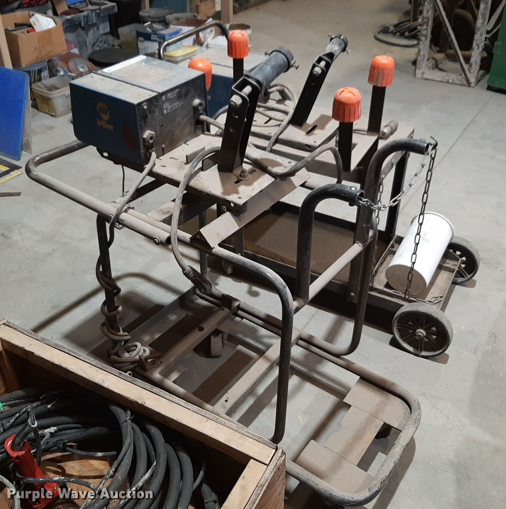 (2) Miller S22A wire feeders in Wichita, KS Item NV9077 for sale