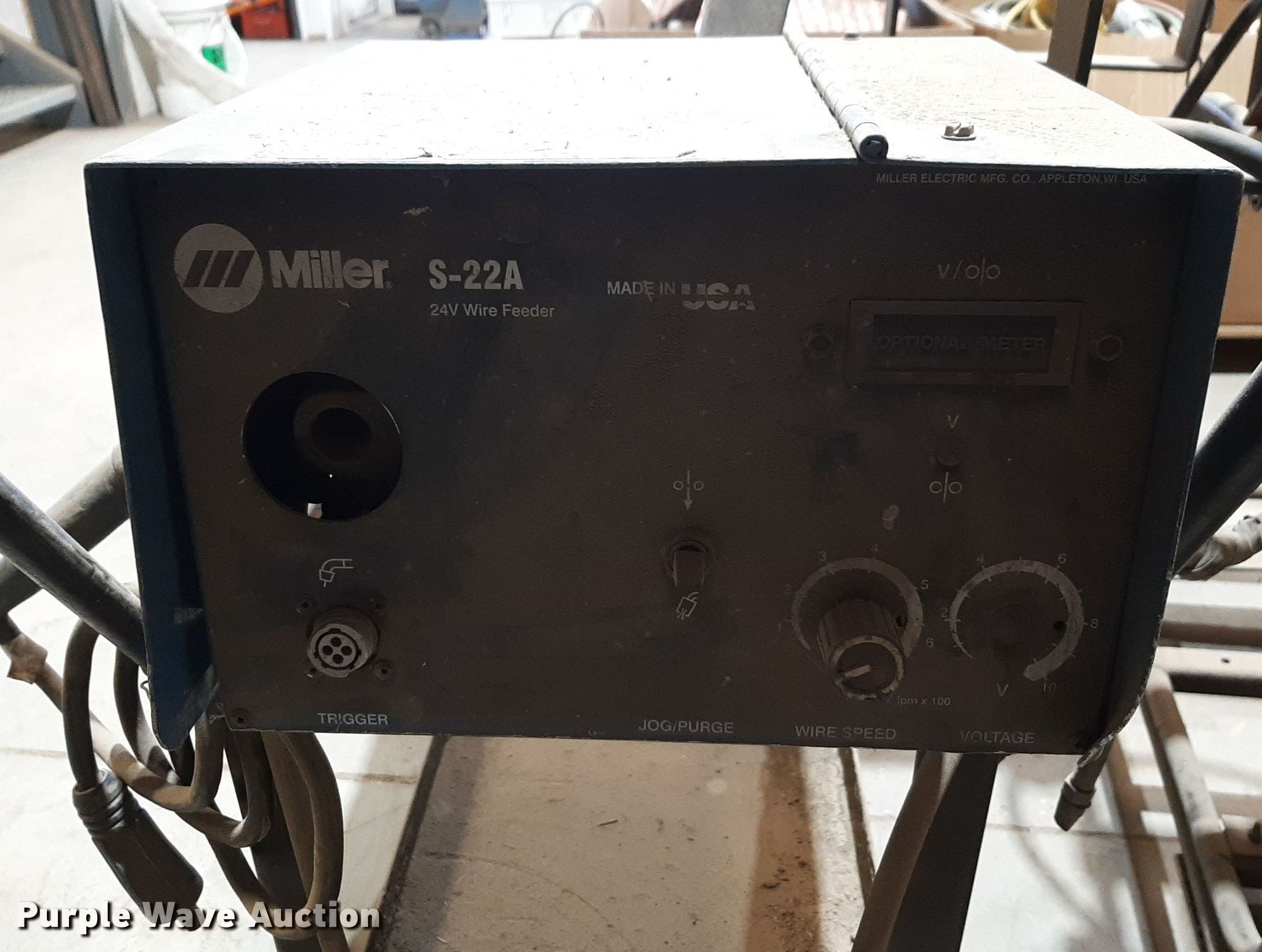 (2) Miller S22A wire feeders in Wichita, KS Item NV9077 for sale