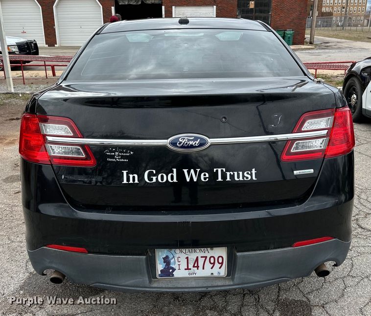 image for item DG4319 2013 Ford Taurus Police Interceptor 