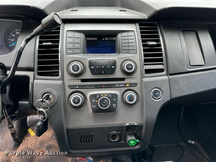 image for item DG4319 2013 Ford Taurus Police Interceptor 