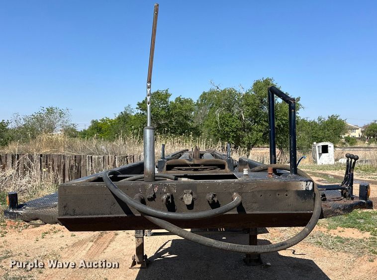 image for item DG4378 1995 G&H Manufacturing  roll-off container trailer