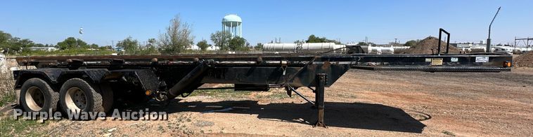 image for item DG4378 1995 G&H Manufacturing  roll-off container trailer