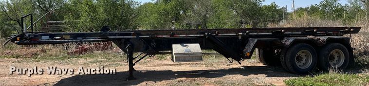 image for item DG4378 1995 G&H Manufacturing  roll-off container trailer