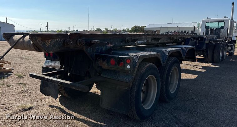 image for item DG4378 1995 G&H Manufacturing  roll-off container trailer