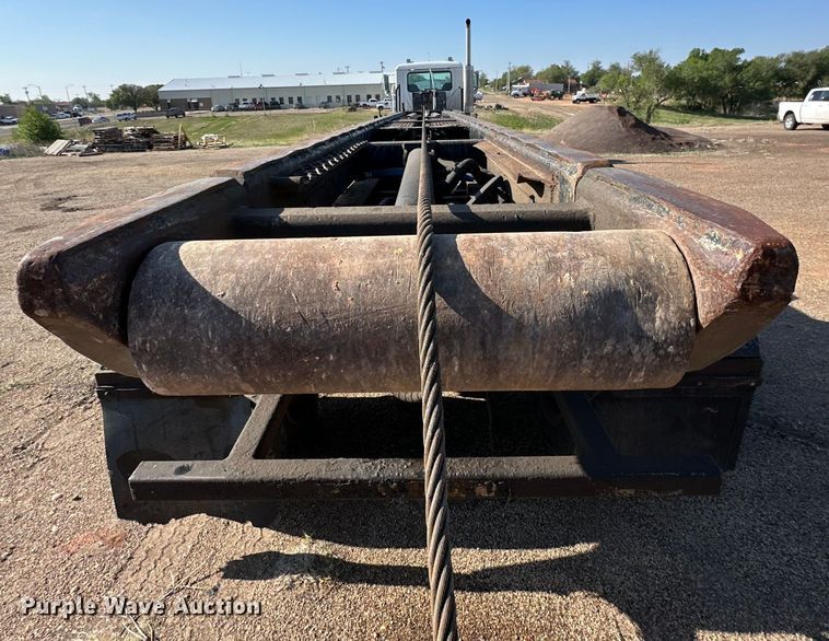 image for item DG4378 1995 G&H Manufacturing  roll-off container trailer