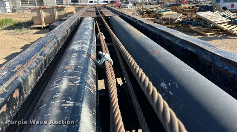 image for item DG4378 1995 G&H Manufacturing  roll-off container trailer