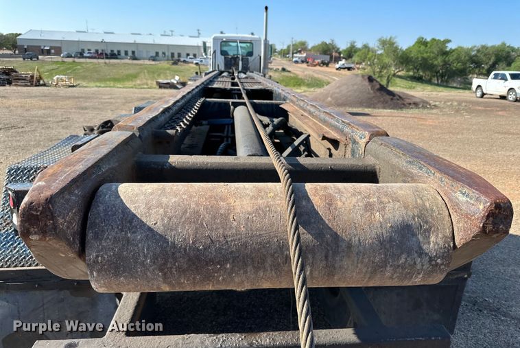 image for item DG4378 1995 G&H Manufacturing  roll-off container trailer