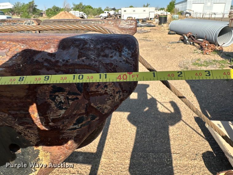 image for item DG4378 1995 G&H Manufacturing  roll-off container trailer