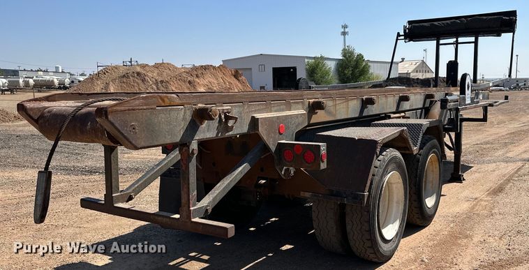 image for item DG4380 1992 G&H Manufacturing  1630 roll-off container trailer