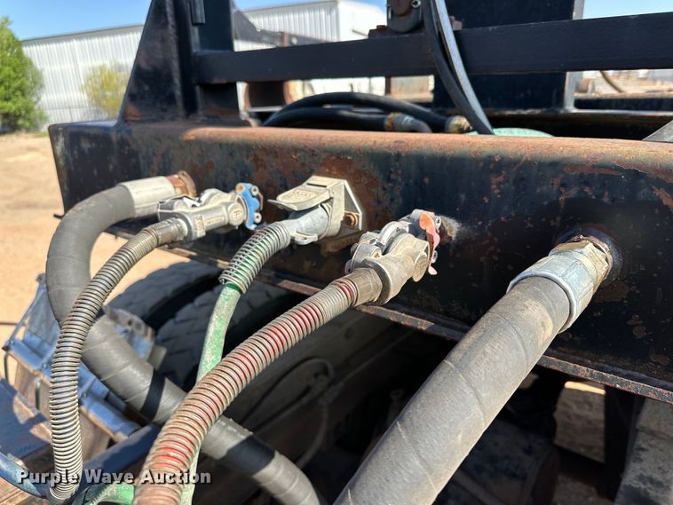 image for item DG4380 1992 G&H Manufacturing  1630 roll-off container trailer