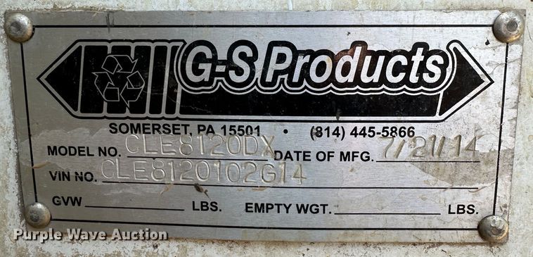 image for item DG4381 2015 Freightliner  Business Class M2 refuse truck