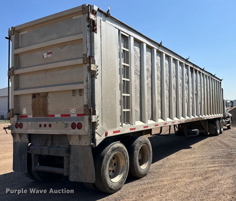 image for item DG4382 2018 Travis Body & Trailer walking floor trailer