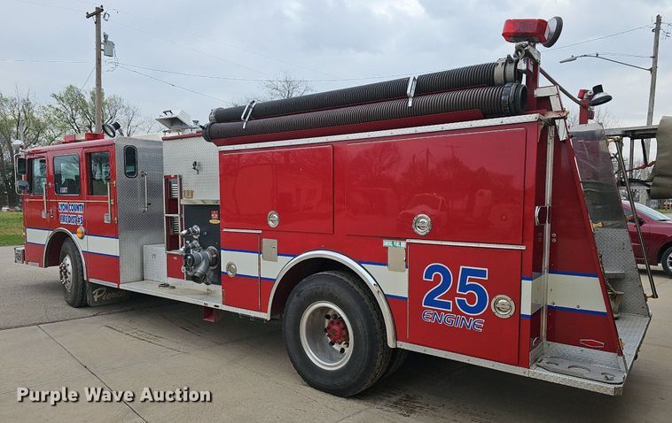 image for item DM1585 1987 Pierce fire truck
