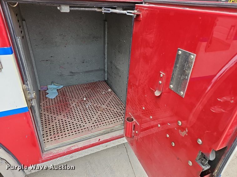 image for item DM1585 1987 Pierce fire truck