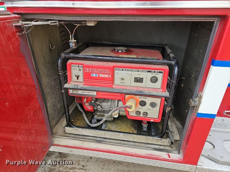 image for item DM1585 1987 Pierce fire truck