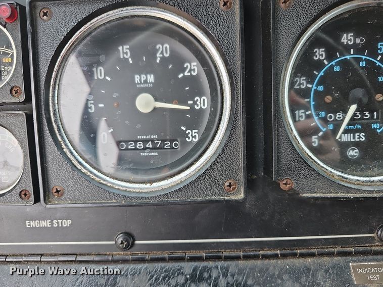 image for item DM1585 1987 Pierce fire truck