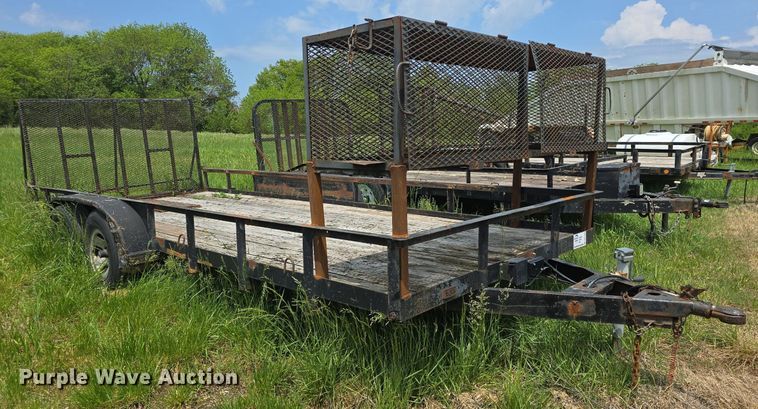 image for item DM1604 1996 Simpson equipment trailer