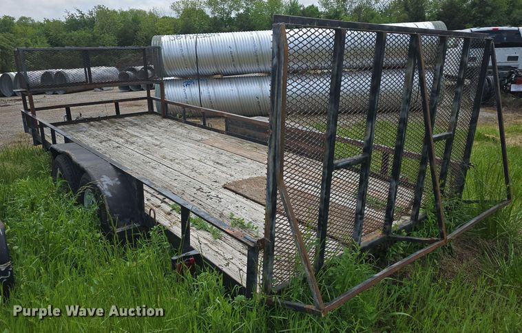 image for item DM1604 1996 Simpson equipment trailer