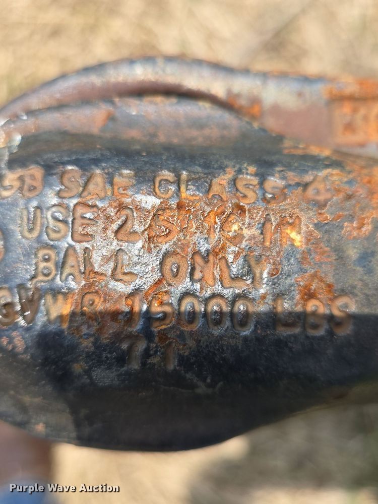 image for item DM1604 1996 Simpson equipment trailer