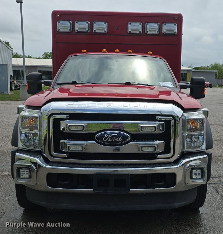 image for item DM1605 2012 Ford F450 Super Duty XLT ambulance