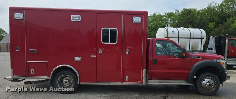 image for item DM1605 2012 Ford F450 Super Duty XLT ambulance