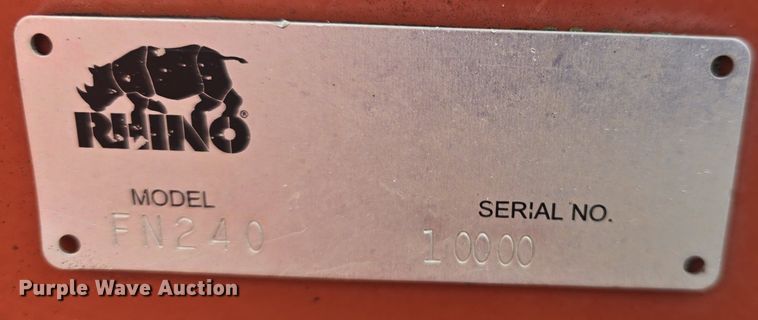 image for item DM1607 Rhino FN240 batwing rotary mower