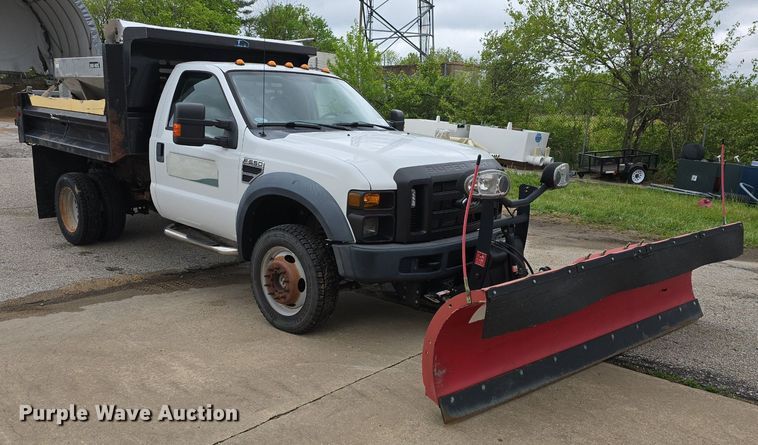 image for item DM1656 2010 Ford F550 Super Duty XL dump truck