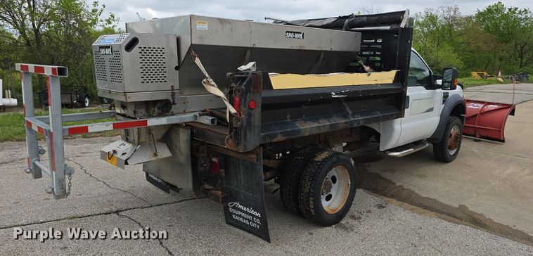 image for item DM1656 2010 Ford F550 Super Duty XL dump truck