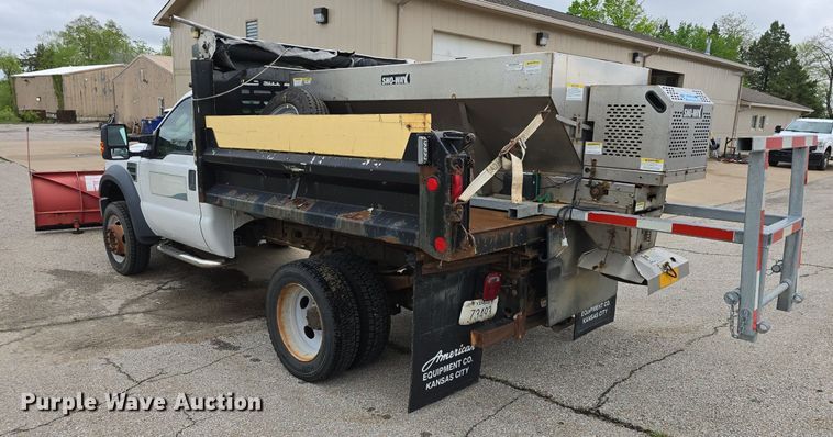 image for item DM1656 2010 Ford F550 Super Duty XL dump truck