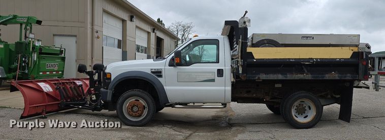 image for item DM1656 2010 Ford F550 Super Duty XL dump truck