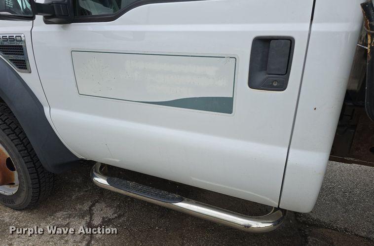 image for item DM1656 2010 Ford F550 Super Duty XL dump truck