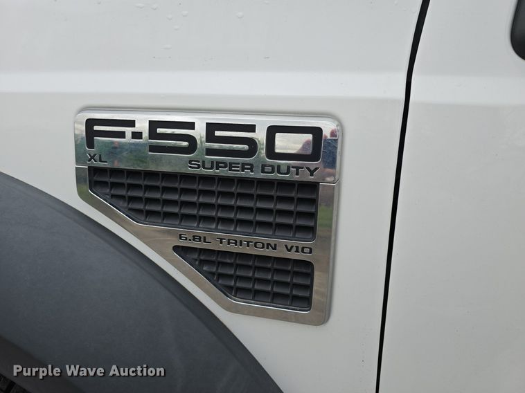 image for item DM1656 2010 Ford F550 Super Duty XL dump truck