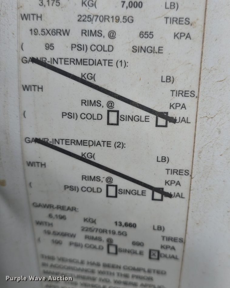 image for item DM1656 2010 Ford F550 Super Duty XL dump truck