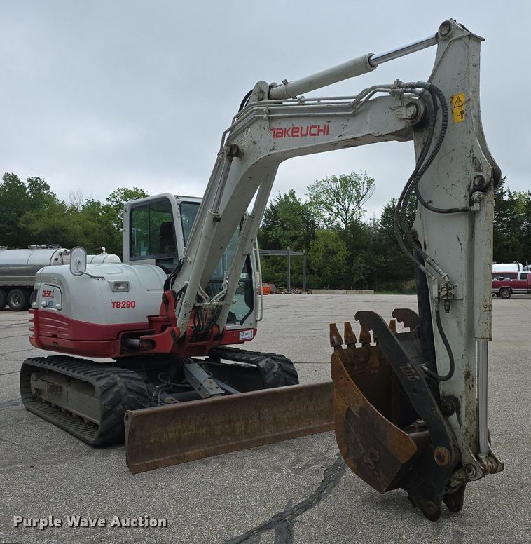 image for item DM1658 2014 Takeuchi TB290 mini excavator