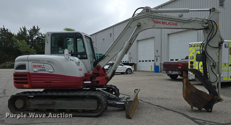 image for item DM1658 2014 Takeuchi TB290 mini excavator