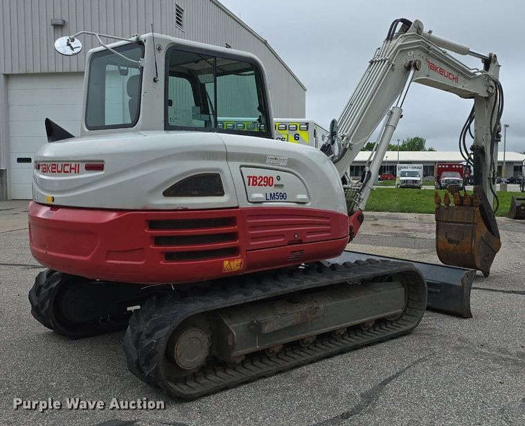 image for item DM1658 2014 Takeuchi TB290 mini excavator