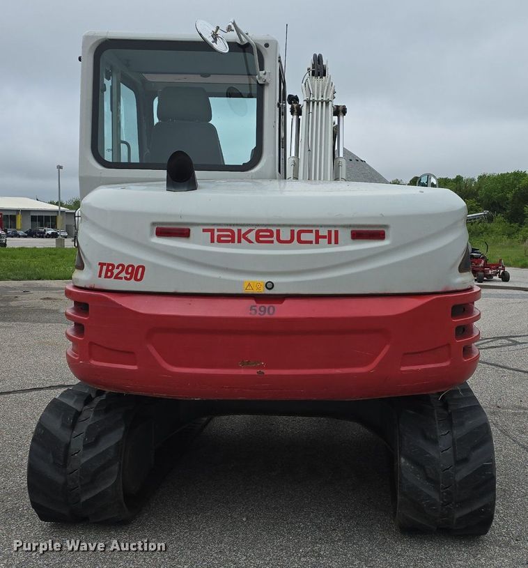 image for item DM1658 2014 Takeuchi TB290 mini excavator