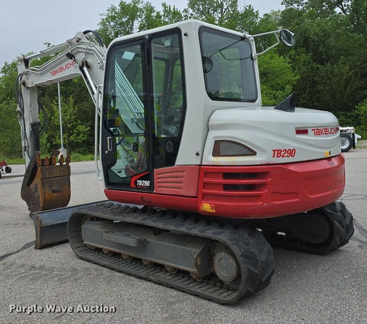 image for item DM1658 2014 Takeuchi TB290 mini excavator