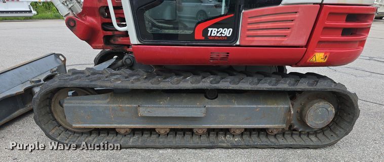 image for item DM1658 2014 Takeuchi TB290 mini excavator